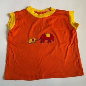 Vintage Toddler Elephant Tshirt